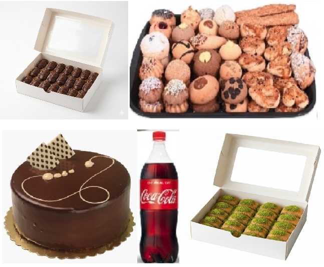 1 kg Fıstıklı Baklava Öne Çıkan 5'li Menü İstanbul pasta