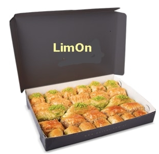 1000 Gr ( 1 Kg ) Karışık cevizli ve fıstıklı Baklava İstanbul pasta