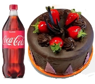 4-6 Kişilik Çikolatalı Pasta Kapınıza İstanbul pasta