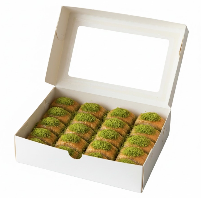Kampanya 1000 Gr Fıstıklı Çıtır Çıtır Baklava İstanbul pasta